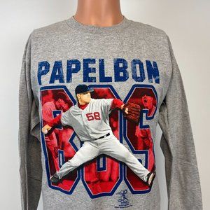 Jonathan Papelbon Boston Red Sox T Shirt MLB Baseball 2007 Size M